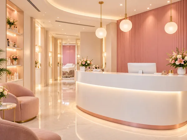 The clinic reception